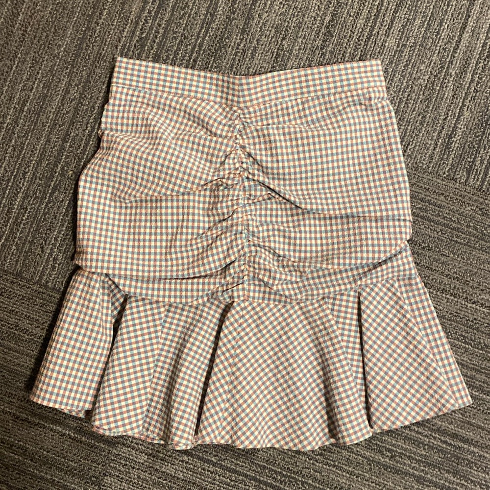 Plaid skirt